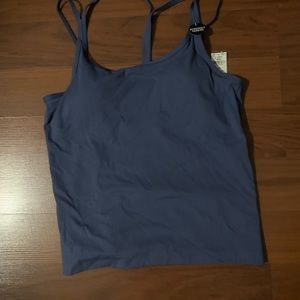 PINK by Victoria Secret tank top. Color is Smokey blue. NWT. Size large